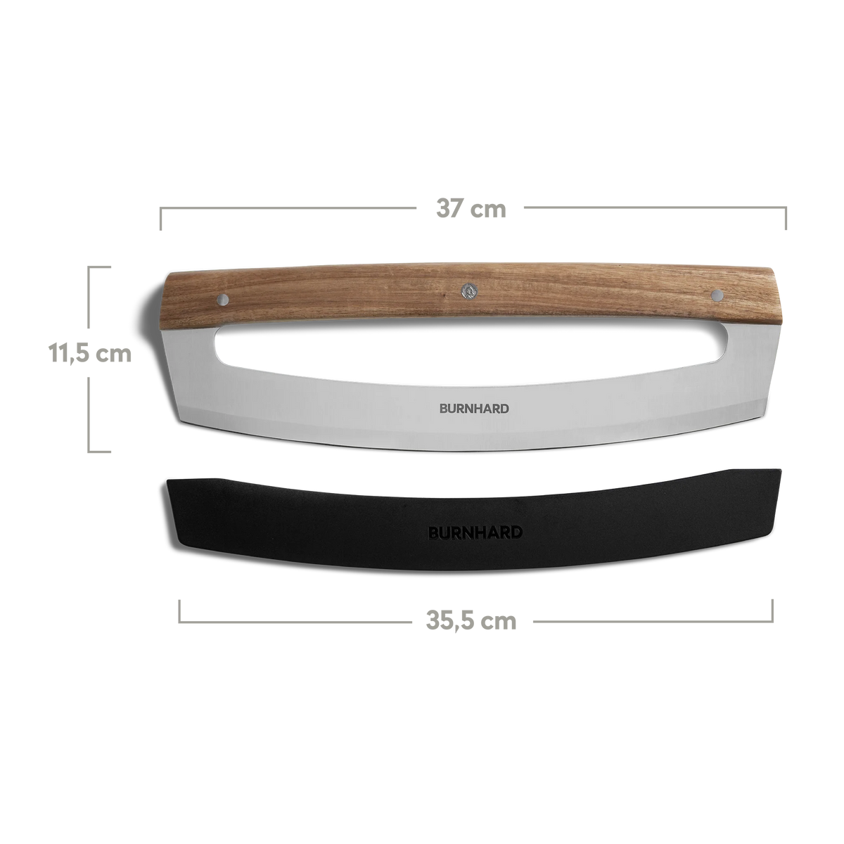 Burnhard Pizza-Wiegemesser, Grillzubehör, Detailansicht 1