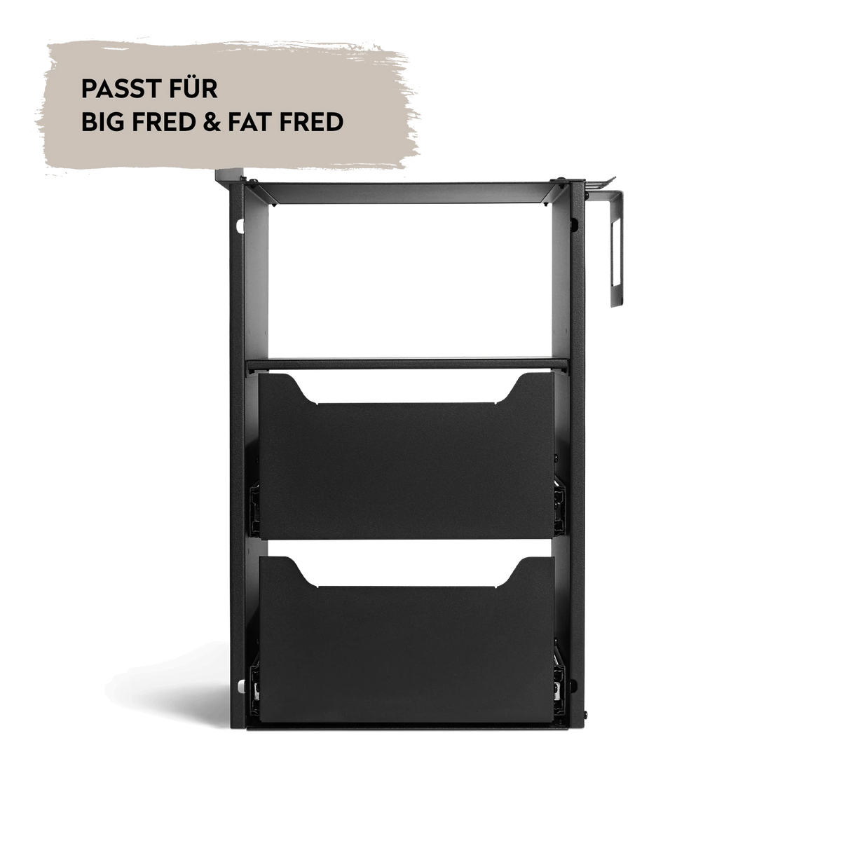 Burnhard Einbauregal für Gasgrill FRED 30 cm, Grillzubehör, Detailansicht 1