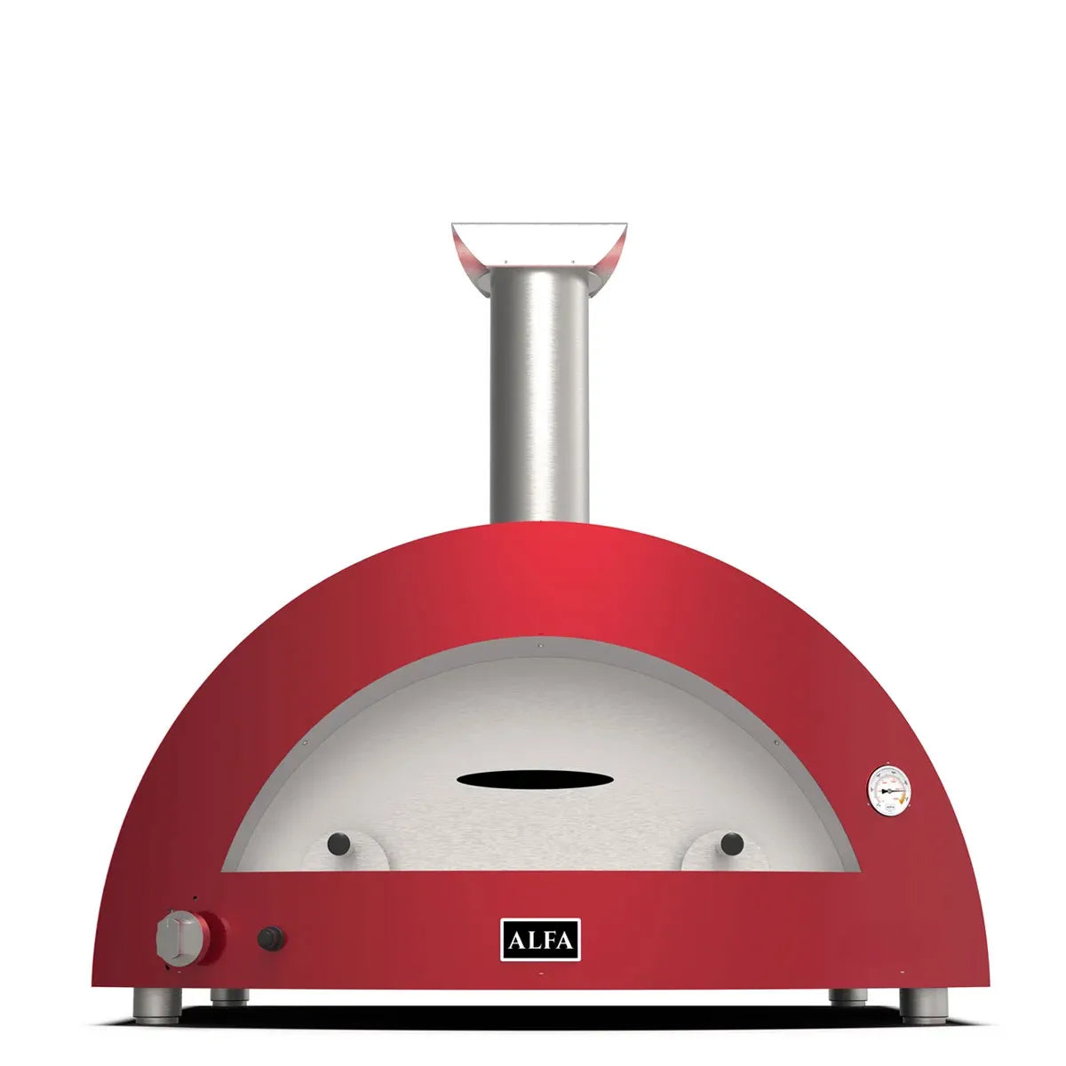 Alfa Forni Moderno 5 Pizze, Gas/ Hybrid, Grau, Pizzaofen, Detailansicht 7