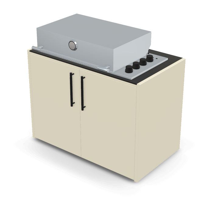 Brabura Box-Q 4-Brenner Edelstahl, Grills, Detailansicht 17