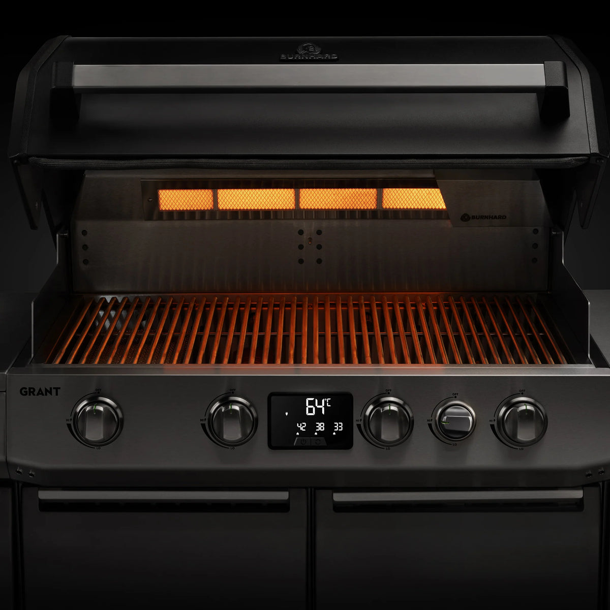 Burnhard GRANT Pro +, Grillrost aus Edelstahl, Detailansicht 2