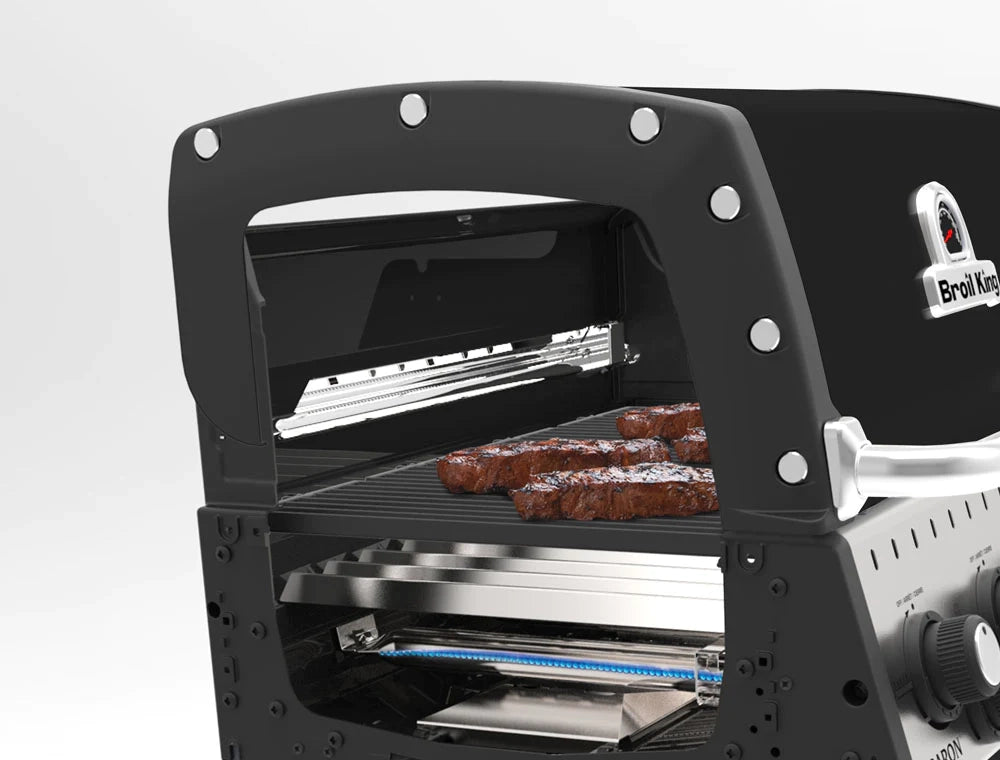 Broil King Baron 490 inkl. Drehspieß - Auslaufmodell, Grillrost aus Gusseisen, für 1 - 12 Personen, Detailansicht 5