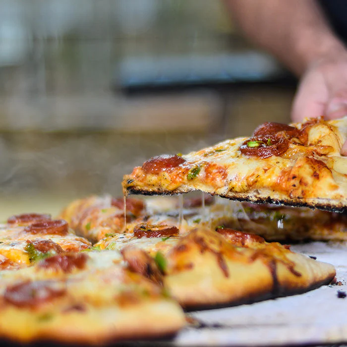 Anwendungsbild Pizza essen