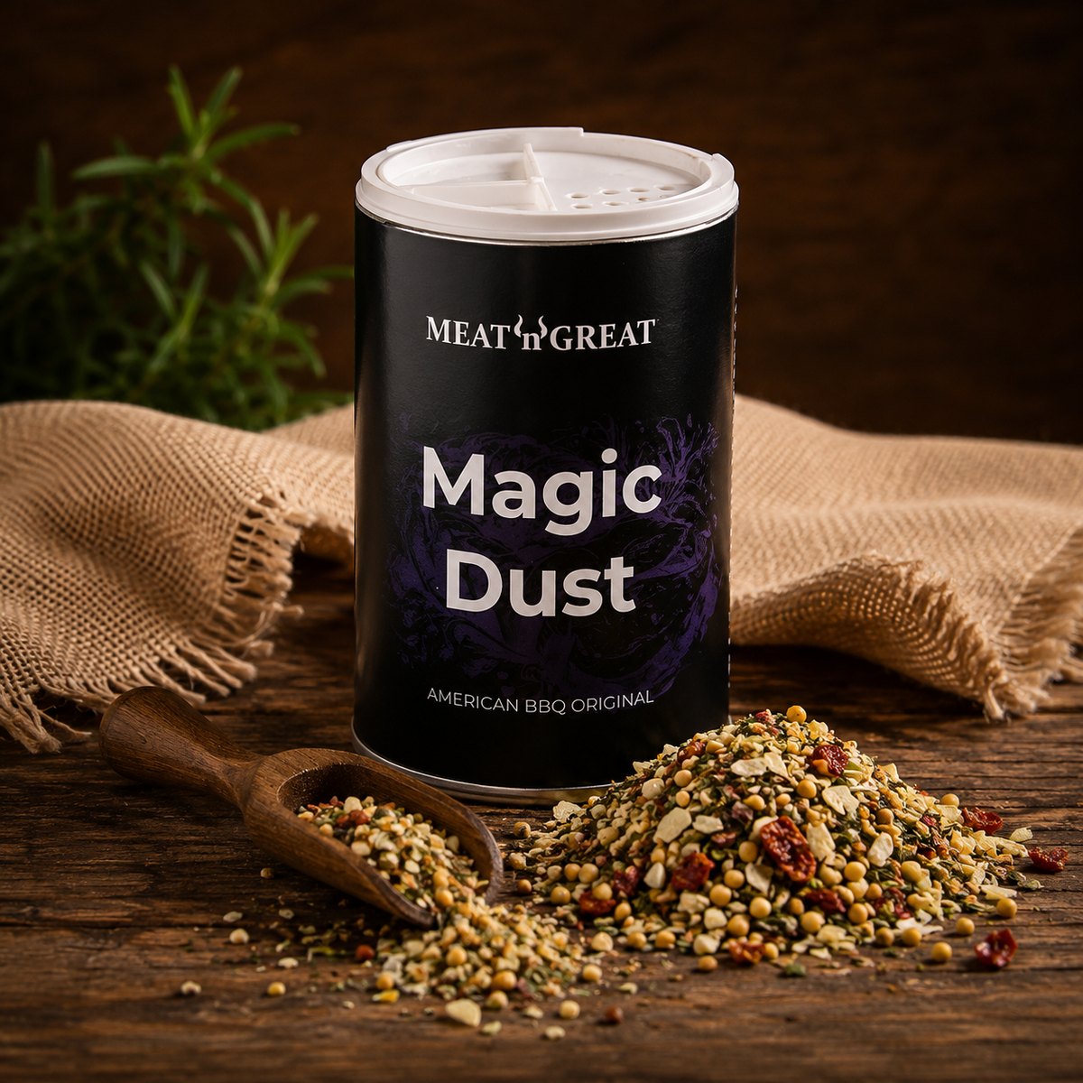 Meat 'n' Great Magic Dust, Streuer, 100g, Gewürz