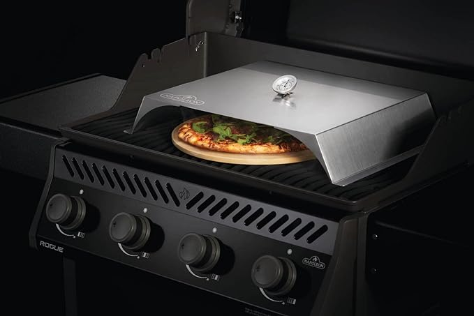 Anwendungsbild Napoleon Pizzacover, Edelstahl