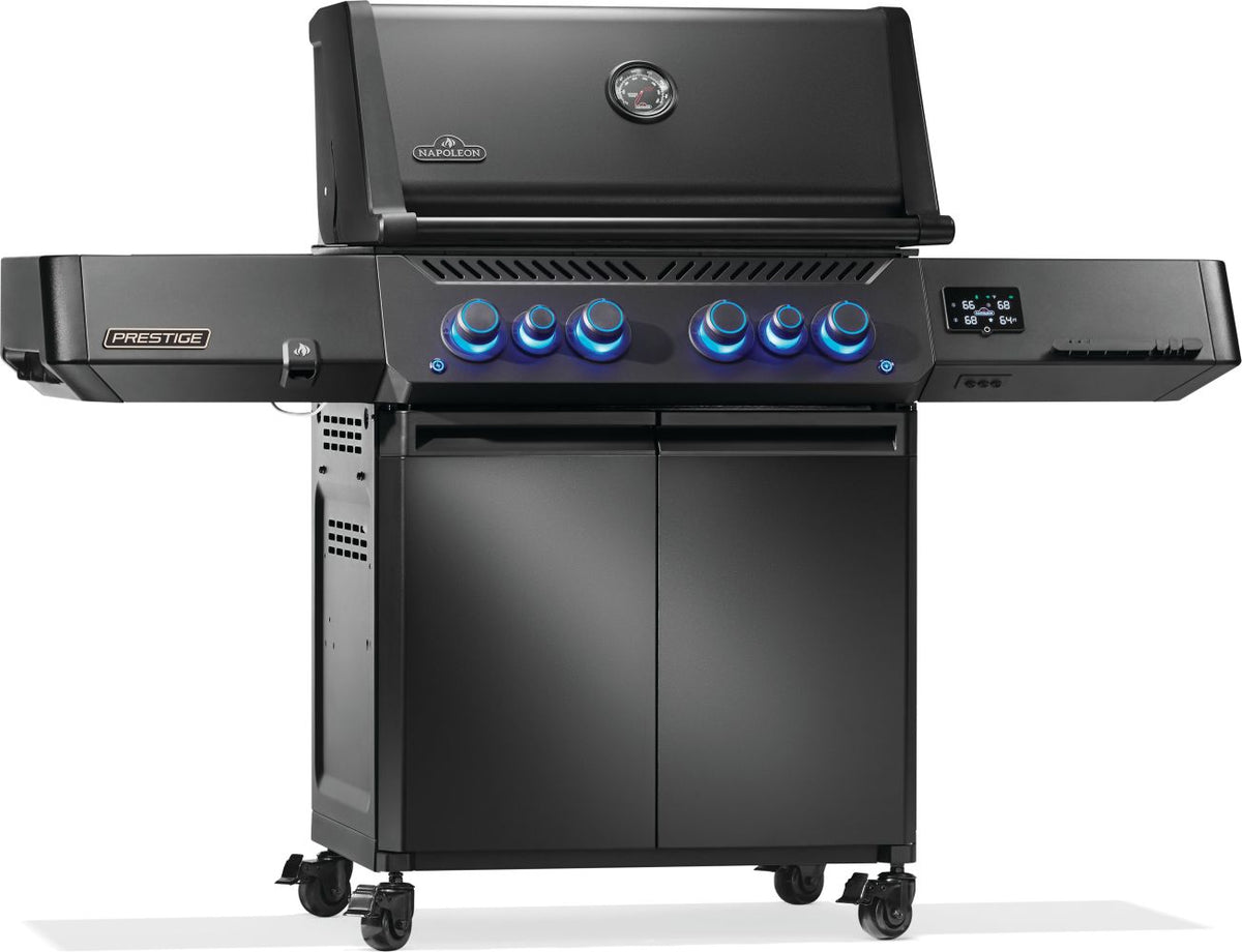 Napoleon Phantom Prestige 500, Connected, Edelstahlguss Roste, Mattschwarz| 2026, Grillrost, für 1 - 12, Detailansicht 2