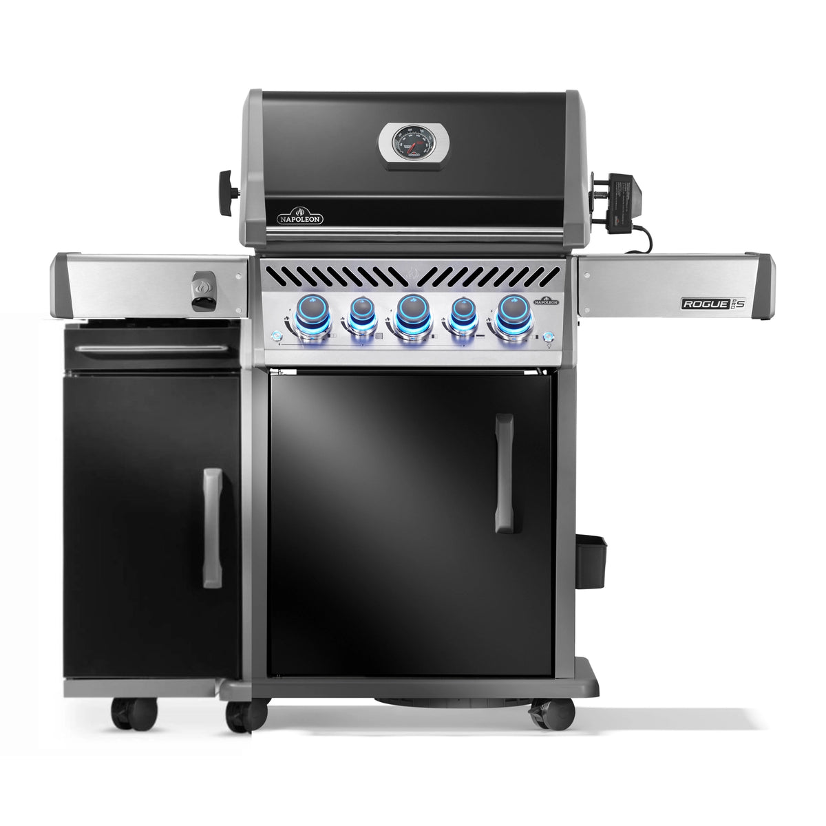 Napoleon Rogue Pro S in schwarz mit Seitenschrank