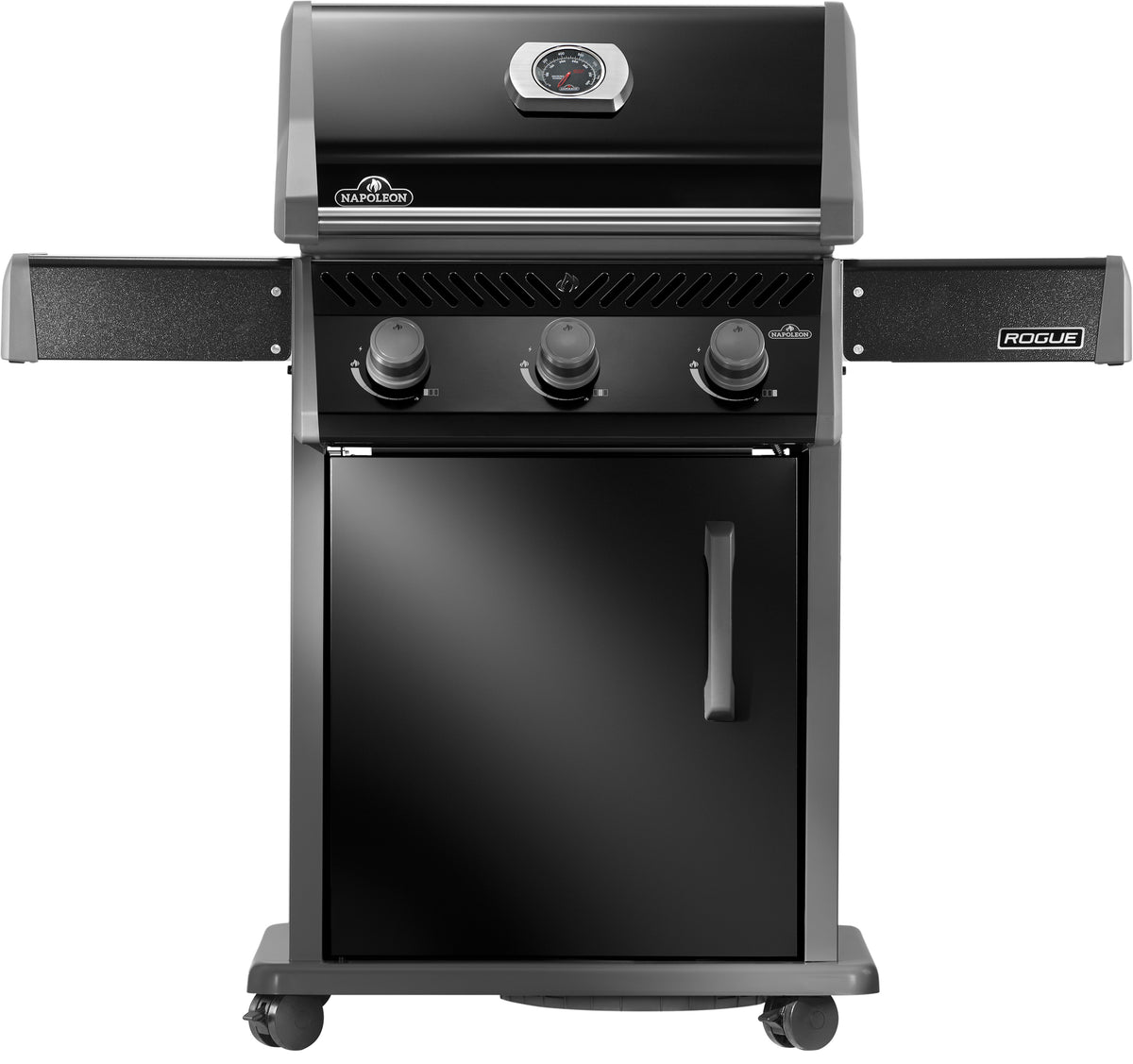 Napoleon Rogue 425, Schwarz (Modell 2026), Grillrost aus Gusseisen, für 1 - 8 Personen
