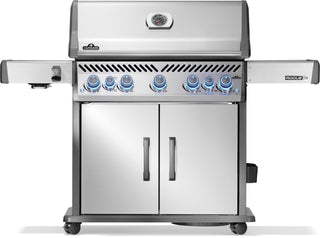 Gasgrill Silber