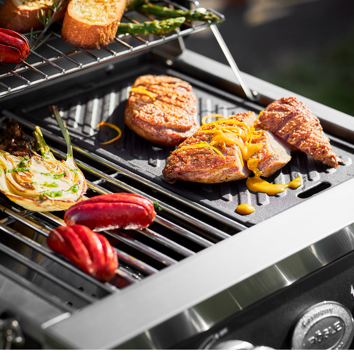 Rösle BBQ-Portable VIDERO G2-P 30mbar, Grillrost aus Gusseisen, für 1 - 3 Personen, Detailansicht 10