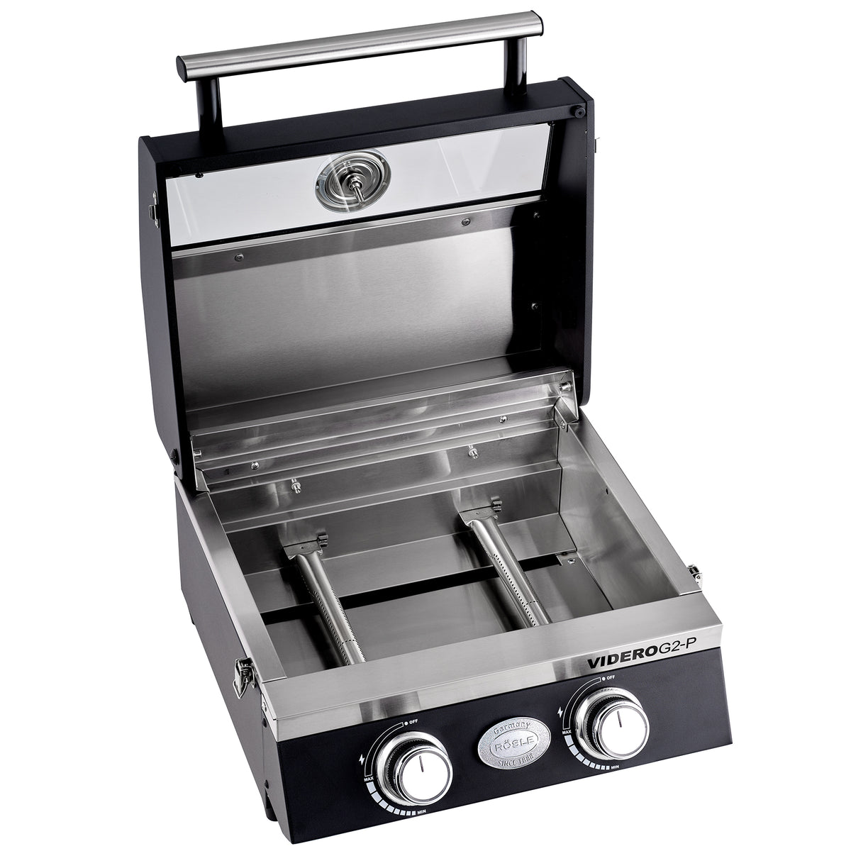 Rösle BBQ-Portable VIDERO G2-P 50 mbar, Grillrost aus Gusseisen, für 1 - 3 Personen, Detailansicht 5
