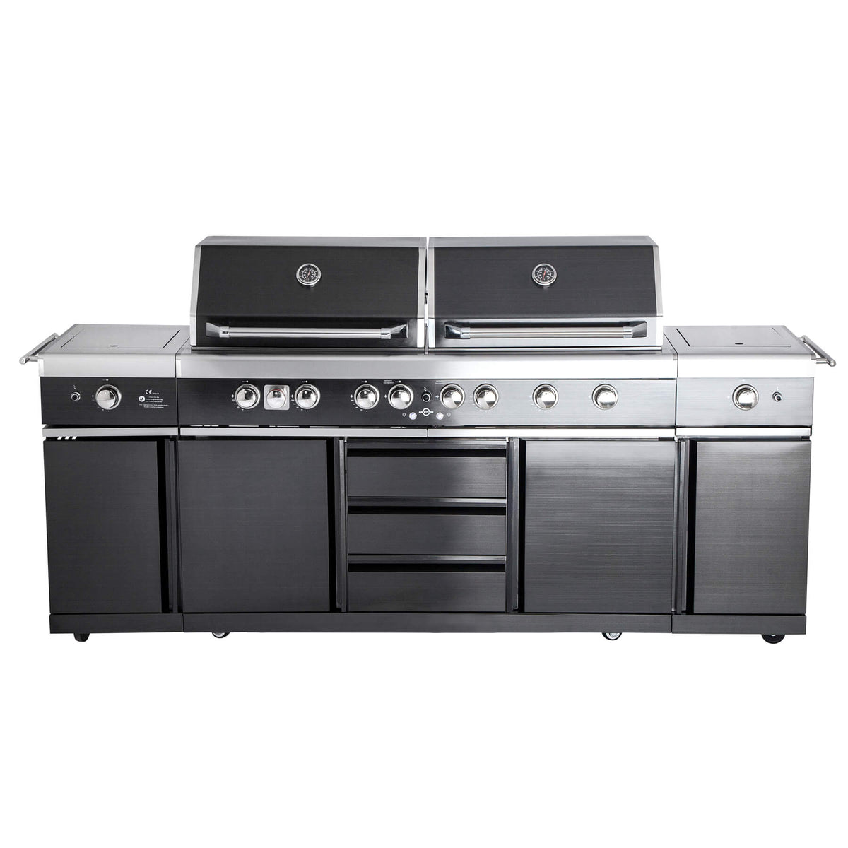 ALL'GRILL TOP-LINE EXTREM Black, Grillrost aus Edelstahl
