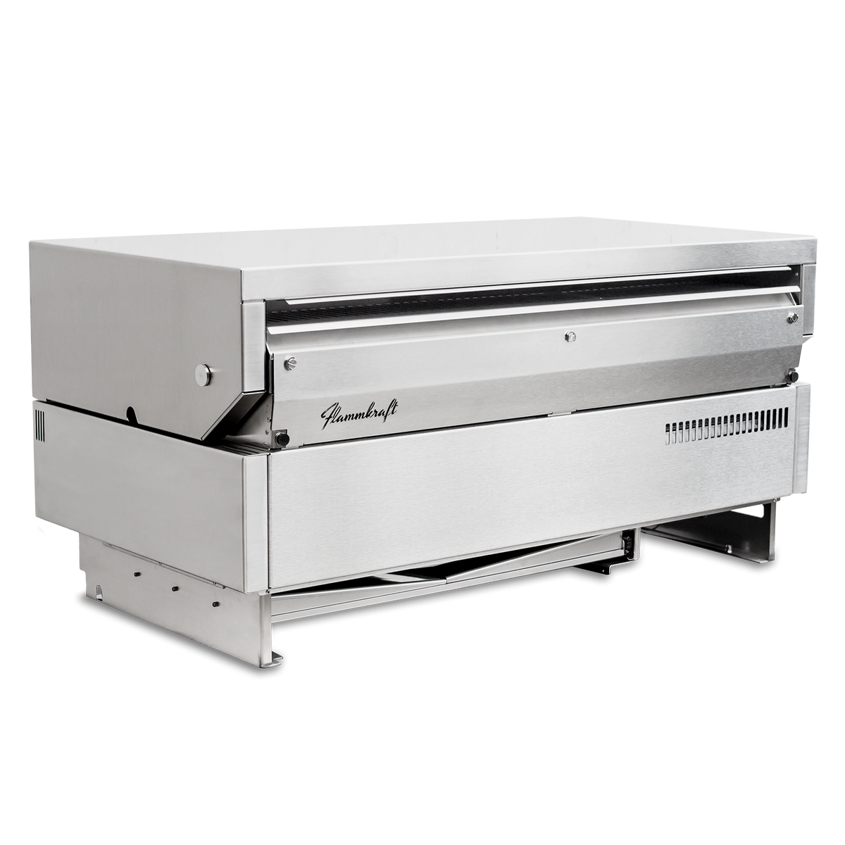 Flammkraft Block D (Gen. 5) Built-In, Grillrost aus Edelstahlguss, für 1 - 15 Personen, Detailansicht 2