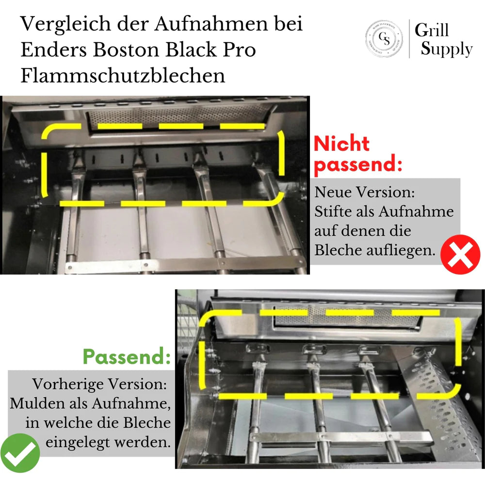 BABOSSA Flammschutzblech, Burnhard Fred, Grillzubehör, Detailansicht 9