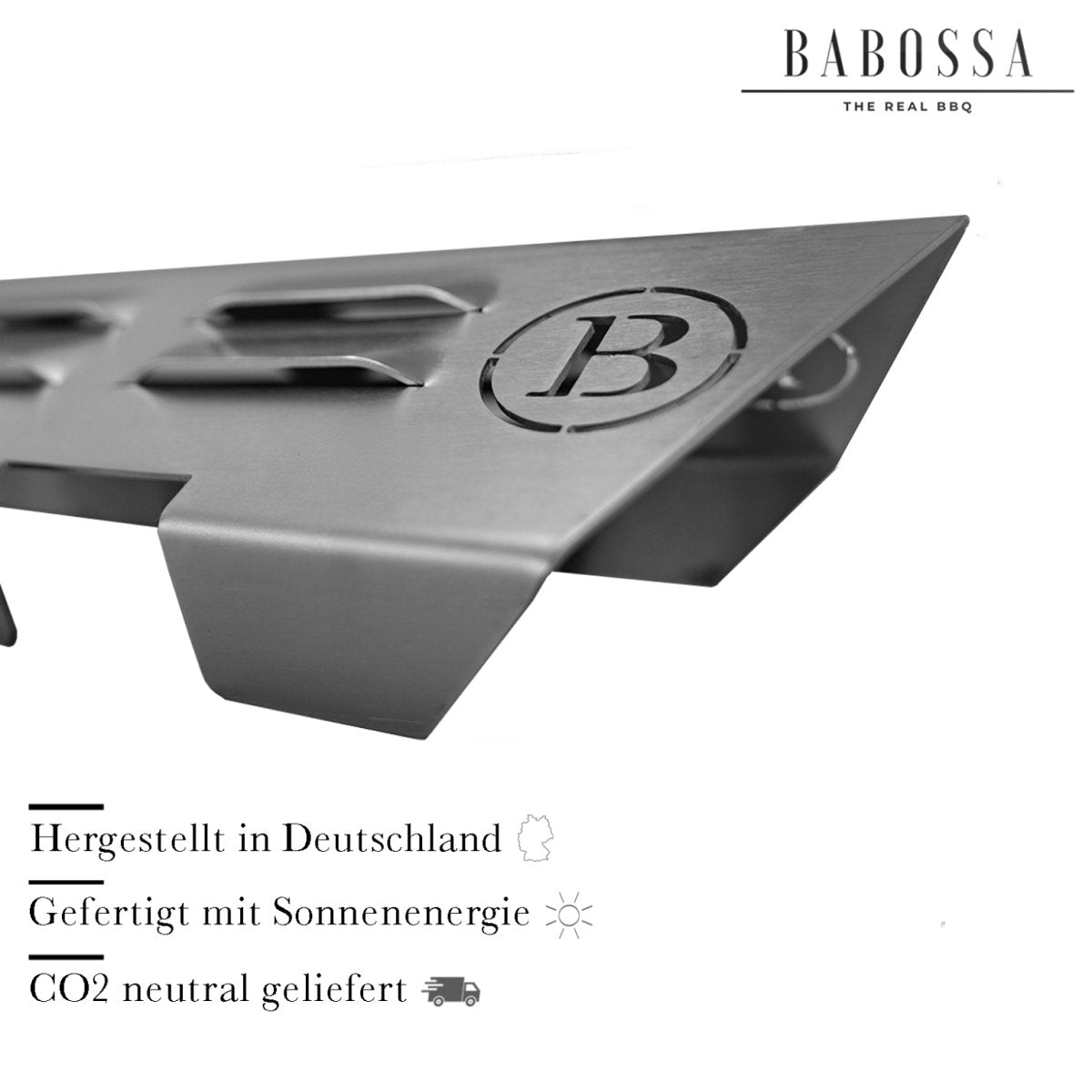 BABOSSA Flammschutzblech, Enders Kansas Turbo, Grillzubehör, Detailansicht 3