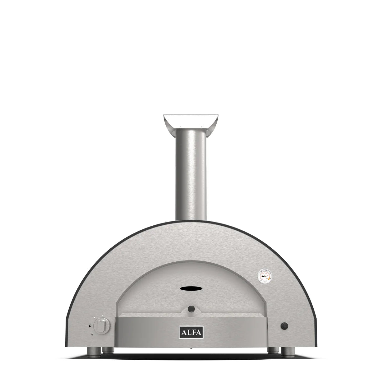 Alfa Forni Classico 4 Pizze, Gas/ Hybrid, Grau, Pizzaofen
