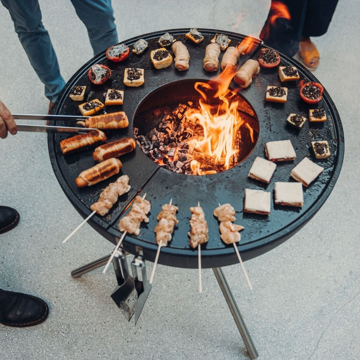 Höfats Plancha-Grillset hoch, BOWL 70, Grillzubehör, Detailansicht 3