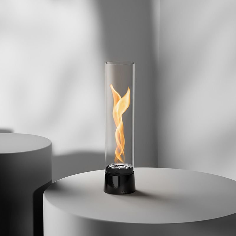 Höfats SPIN air 900 Tischfeuer Emaille schwarz