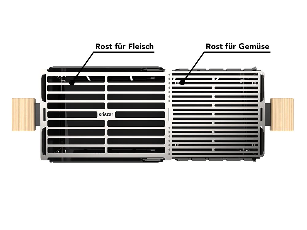 Knister Grill Original, Detailansicht 2