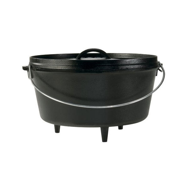 Lodge Camp Dutch Oven (tief), mit Füßen