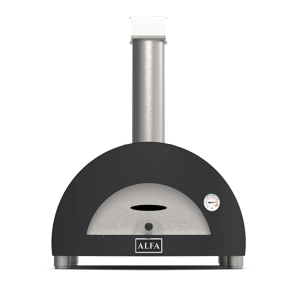 Alfa Forni Moderno 1 Pizza, Gas/ Hybrid, grau, Pizzaofen