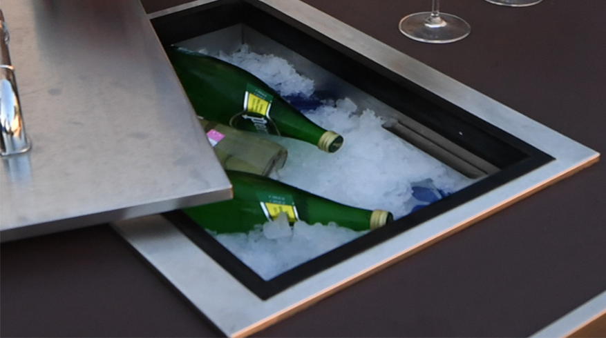Bull Kühlbox, Built-In, Außenküche, Detailansicht 2