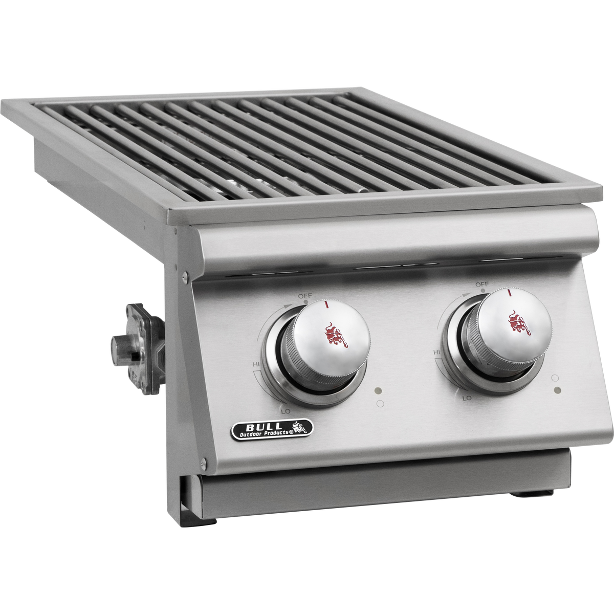 Bull Seitenbrenner Double Built-, Grillrost aus Edelstahl, Detailansicht 2
