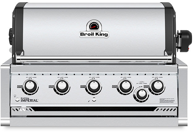 Broil King Imperial S 570 Built-In, inkl. Drehspieß, Grillrost aus Edelstahlguss, für 1 - 18 Personen