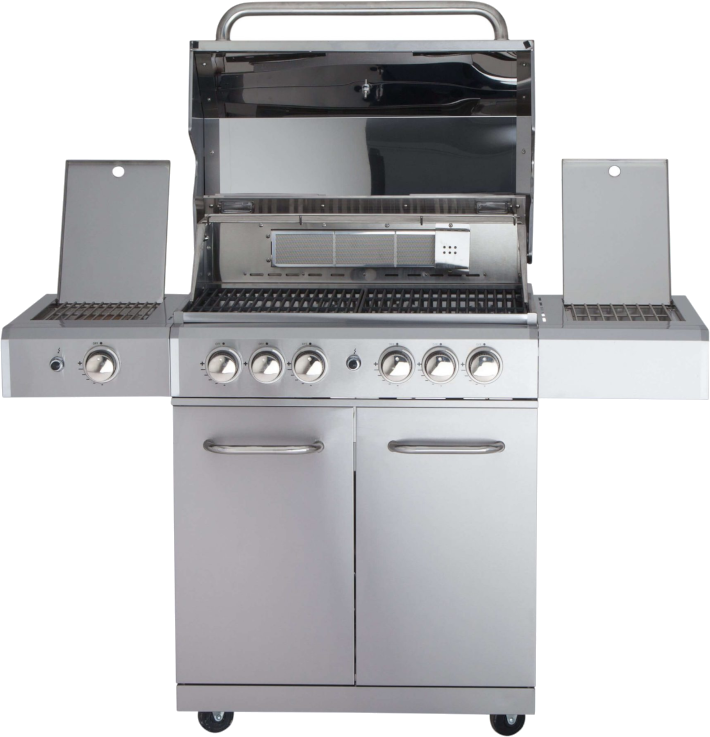 ALL’GRILL Allrounder L mit offenen Klappen