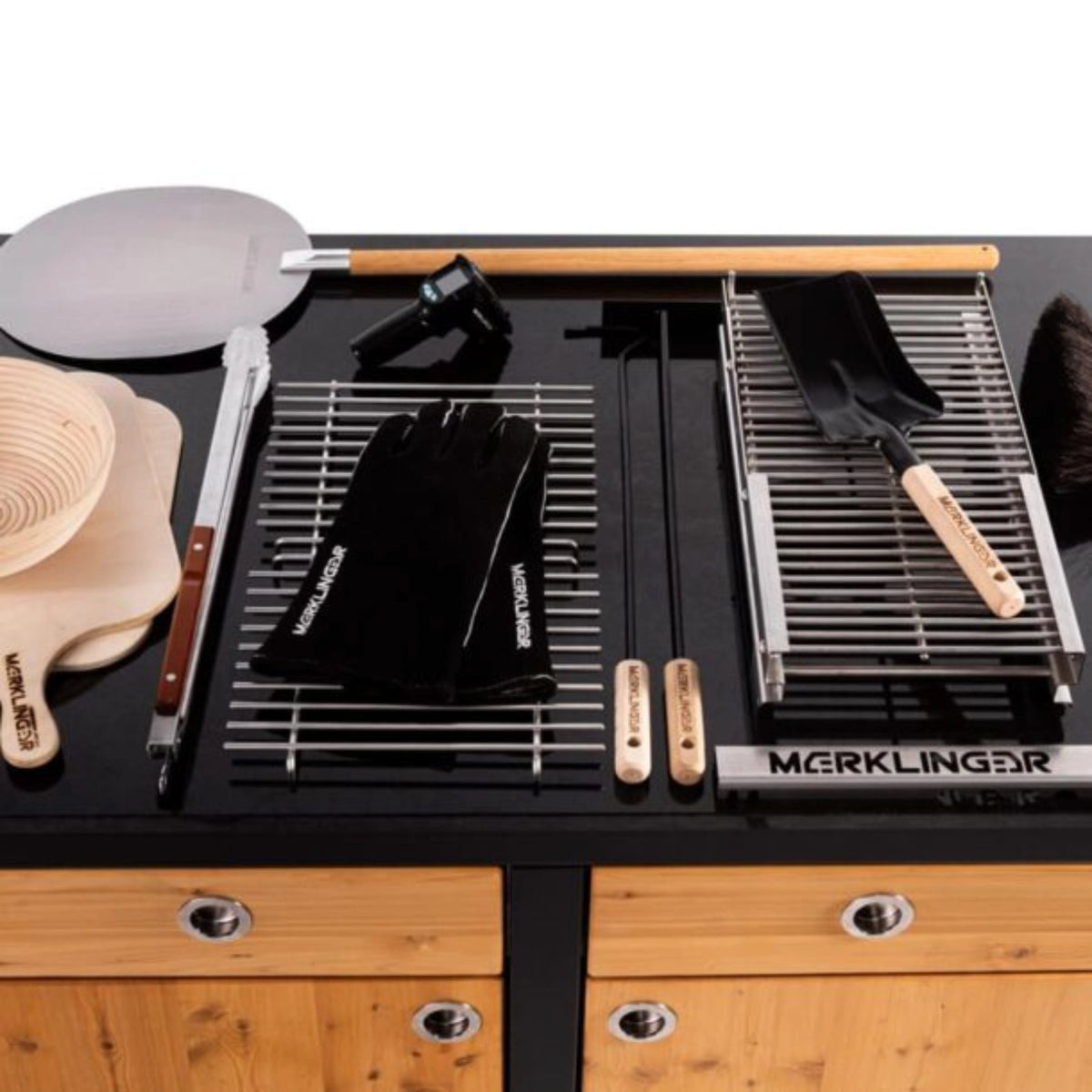 Merklinger Zubehör Komplettset für 800 & 1200, Grillzubehörbundle