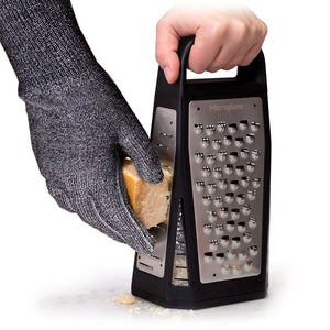 Microplane - Elite Turmreibe + Schutzhandschuh, Grillzubehör