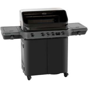 Rösle Gasgrill BLAZEFLAME Master 4| 30mbar, Grillrost aus Gusseisen, für 1 - 12 Personen