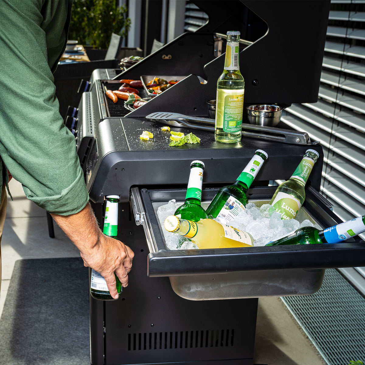 Rösle Epicflame Pro 4| Neuestes Modell, Grillrost aus Gusseisen, für 1 - 12 Personen, Detailansicht 3