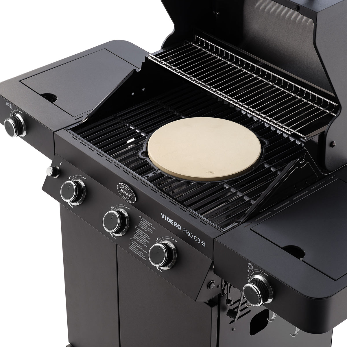 Rösle Videro Pro G3-S Vario+ 50mbar, Grillrost aus Gusseisen, für 1 - 8 Personen, Detailansicht 6