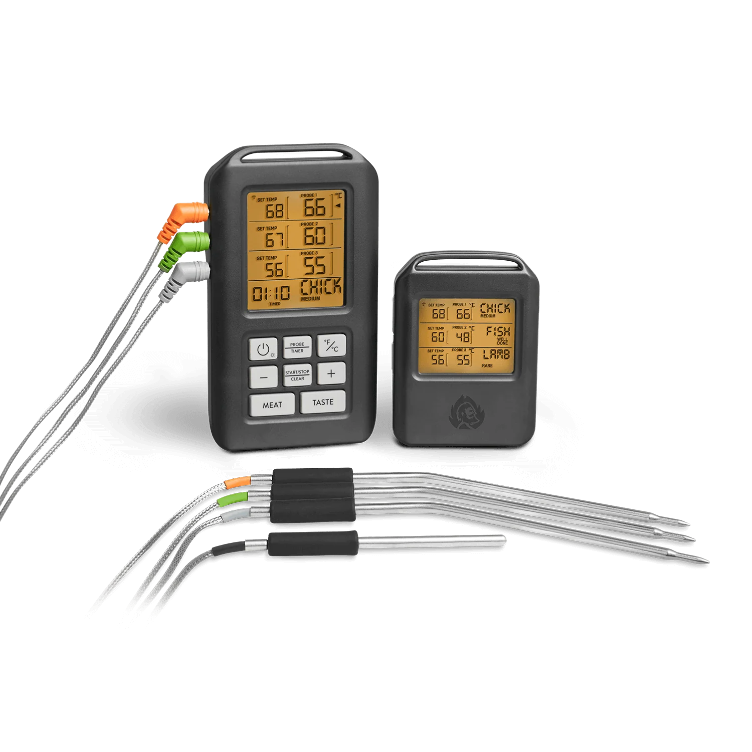 Burnhard Grillthermometer mit 4 Sonden, Grillzubehör, Detailansicht 3