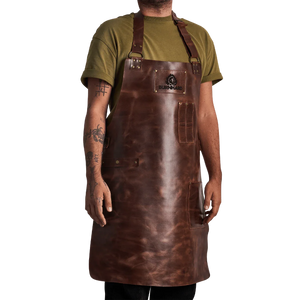 Burnhard Grillschürze Leder, Grillzubehör