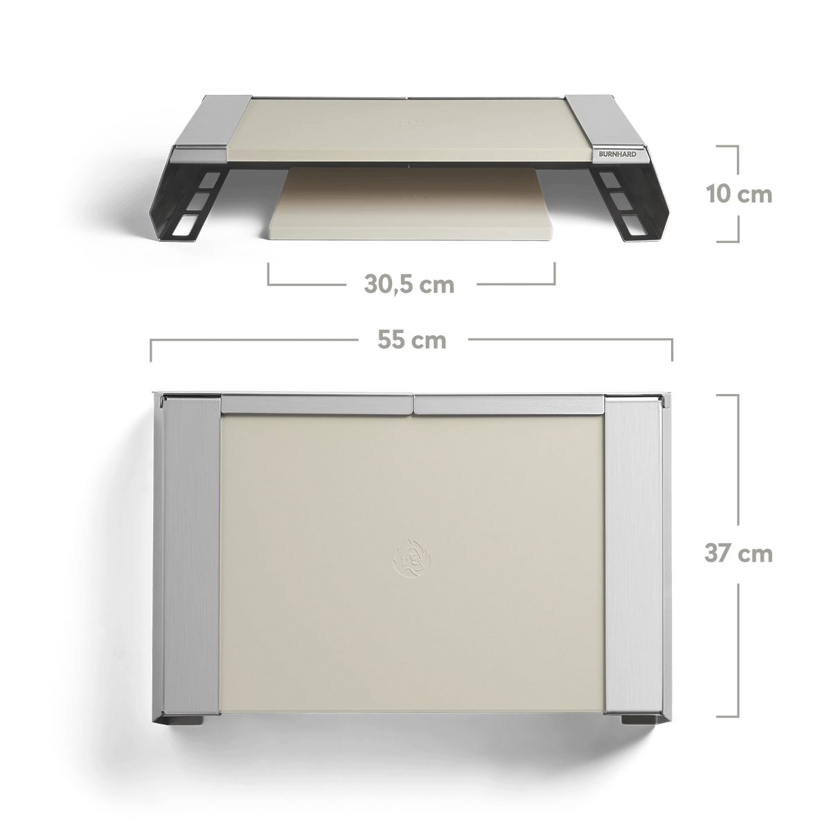 Burnhard Pizzaaufsatz Starter-Set 2-tlg. (Pizzaschieber 36cm), Detailansicht 3