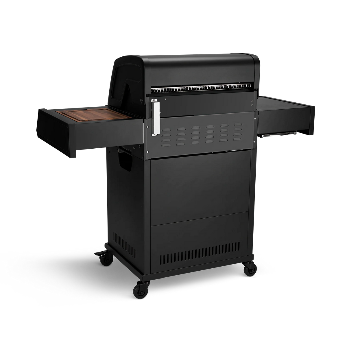 Burnhard EARL Premium-Gasgrill 3-Brenner Black Edition mit Gusseisenrost, Grillrost aus Gusseisen, Detailansicht 3