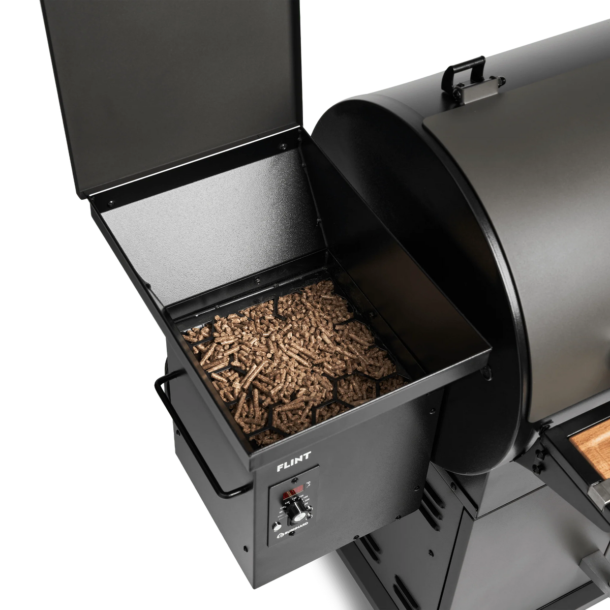 Burnhard FLINT Pelletsmoker, Detailansicht 7