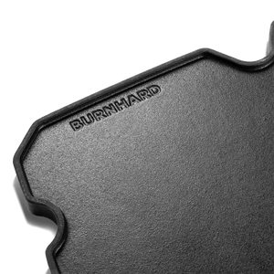 Burnhard Grillplatte Gusseisen beidseitig WAYNE Jr. 1-Brenner| 21.5 cm x 32 cm x 0.7 cm, Grillzubehör, Detailansicht 1