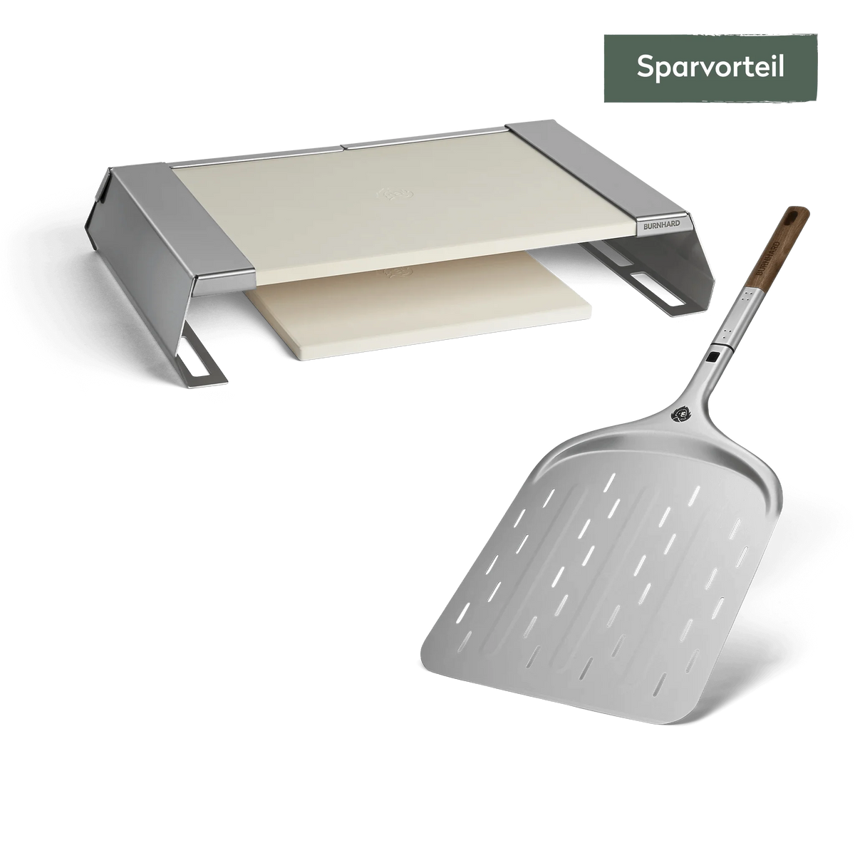 Burnhard Pizzaaufsatz Starter-Set 2-tlg. (Pizzaschieber 36cm), Detailansicht 4