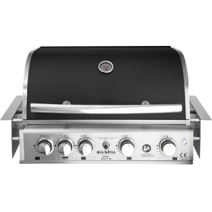 ALL'GRILL ALL’ Chef L Built-In Schwarz, Grillrost aus Edelstahl, für 1 - 12 Personen