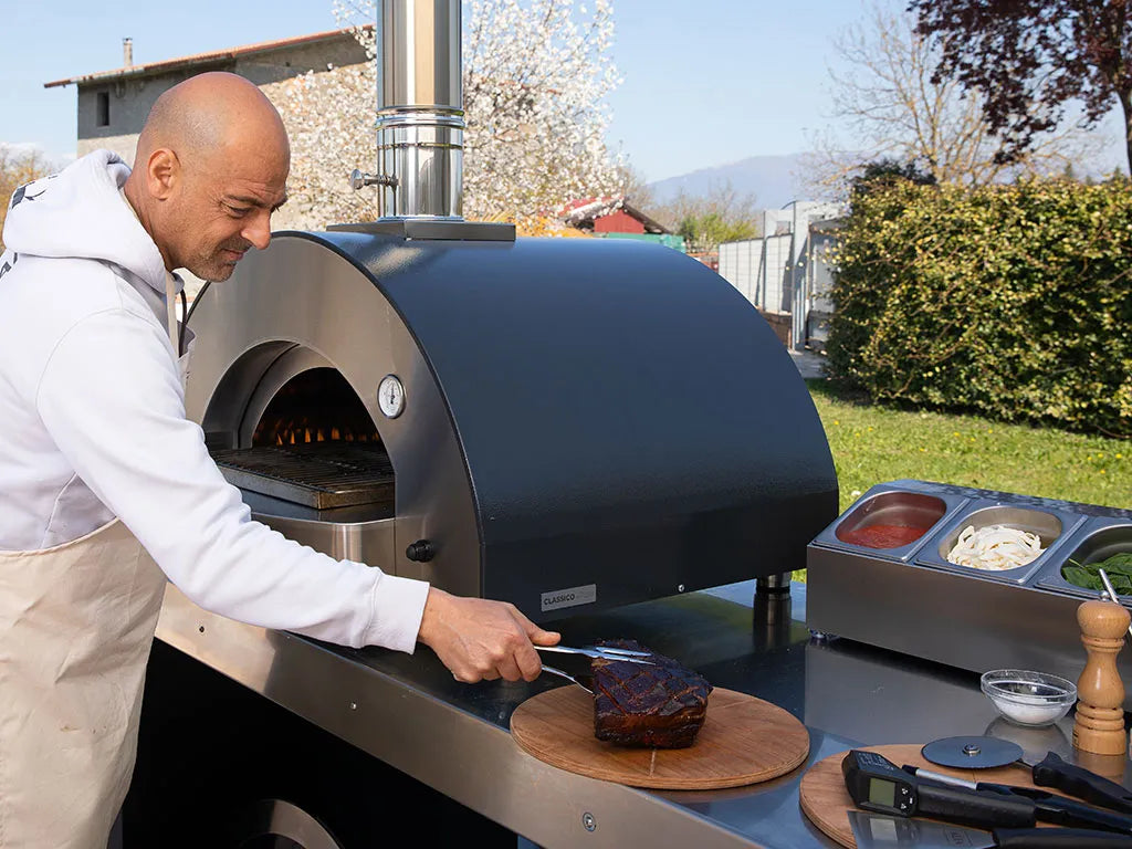 Alfa Forni Low & Slow Kit, 5Pizze Gas Moderno, Detailansicht 3