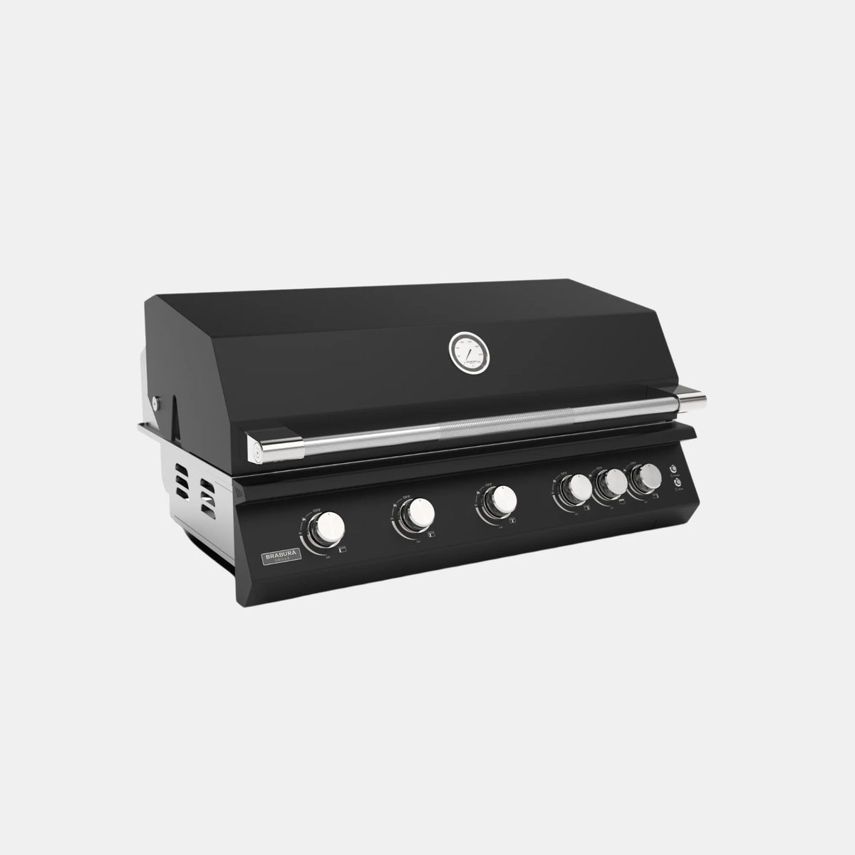 Brabura Fusion 500 RM Einbaugrill - 5-Brenner| Neuestes Edelstahlmodell, Grillrost aus Edelstahl, für 1 - 20, Detailansicht 3