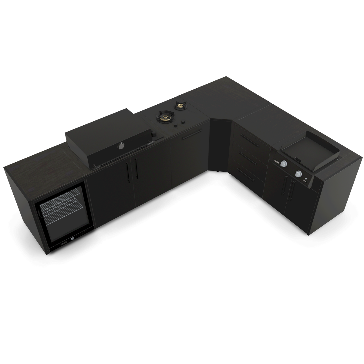 Brabura The Signature ONE All Black, Detailansicht 1