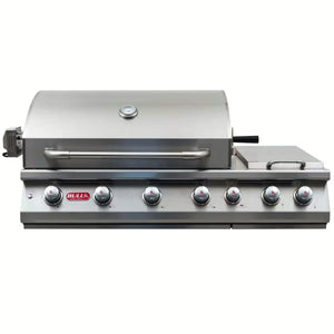 Bull 7Burner, Built-In, Grillrost aus Edelstahl, für 1 - 24 Personen
