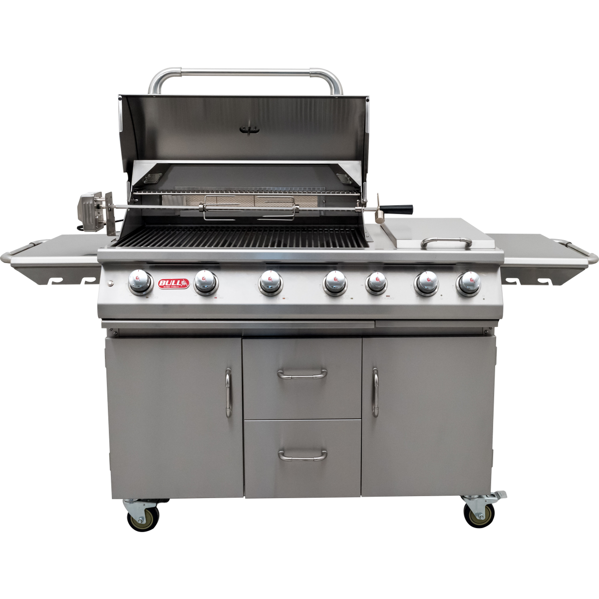 Bull 7Burner, Grillrost aus Edelstahl, für 1 - 24 Personen, Detailansicht 1