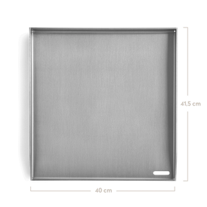 Burnhard Plancha Set mit 2tlg. Grillspachtel und Grillschaber Fred 41, 5 x 40, 0 cm, Grillzubehör, Detailansicht 1