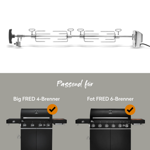 Burnhard Drehspieß Big FRED & Fat FRED, Grillzubehör, Detailansicht 1