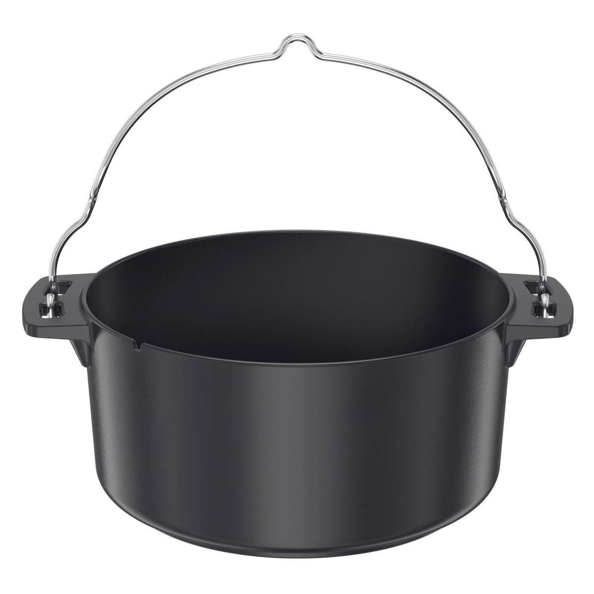Rösle Dutchoven Ø 28cm matt schwarz emailliert ohne Deckel